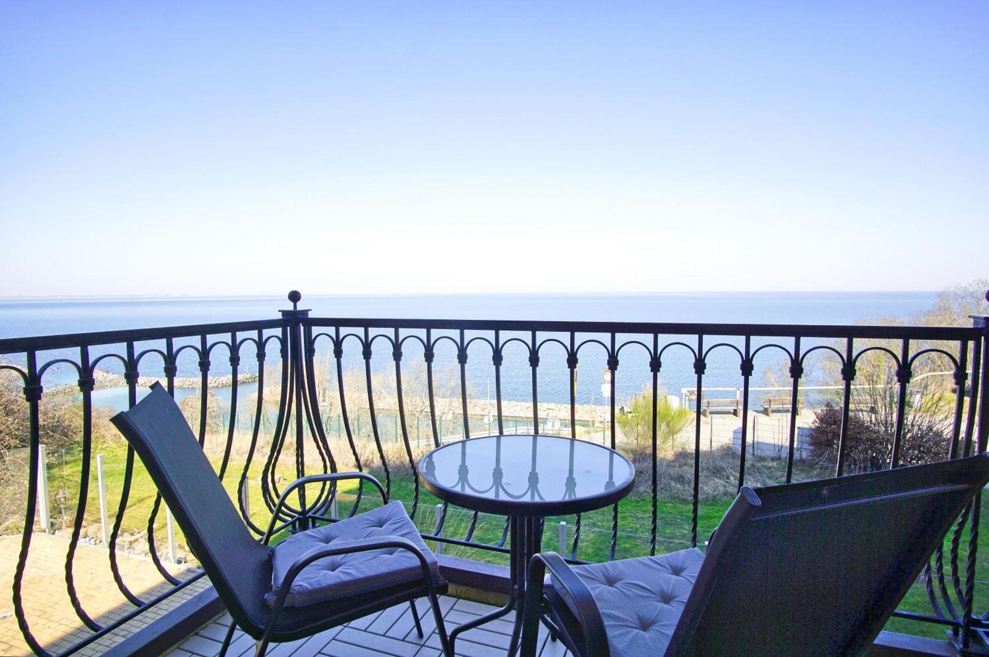Ferienwohnung Mit Traumhaftem Meerblick - Haus Am Meer Fewo 01 Lohme Exteriör bild