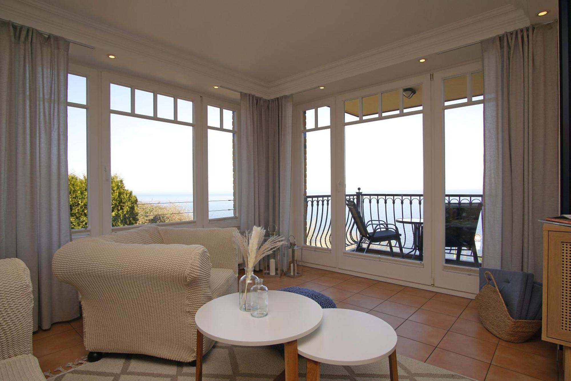 Ferienwohnung Mit Traumhaftem Meerblick - Haus Am Meer Fewo 01 Lohme Exteriör bild