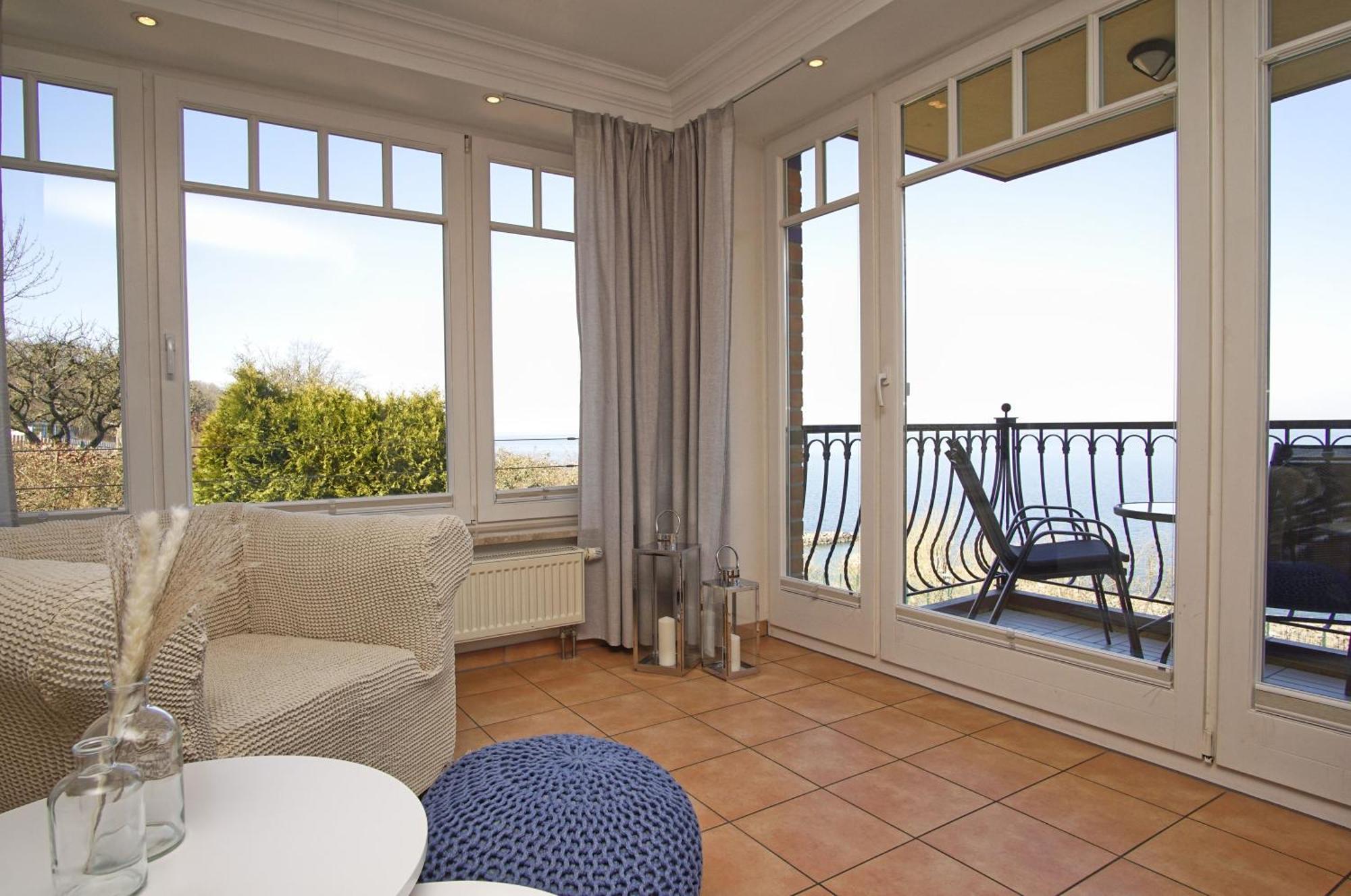 Ferienwohnung Mit Traumhaftem Meerblick - Haus Am Meer Fewo 01 Lohme Exteriör bild